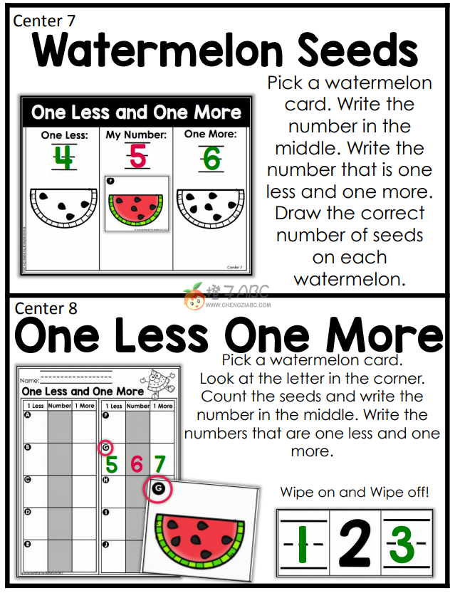 图片[4]-美国幼儿园数学游戏 Kindergarten Math made fun 数学趣味启蒙，全套PDF文件可打印，百度网盘下载！-橙子启蒙英语